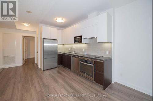 618 - 15 Water Walk Drive, Markham, ON - Indoor Photo Showing Kitchen With Stainless Steel Kitchen