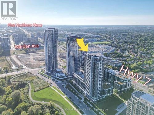 618 - 15 Water Walk Drive, Markham, ON - Outdoor With View