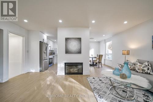 56 Blaisdale Road, Toronto, ON - Indoor Photo Showing Living Room With Fireplace