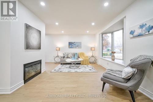 56 Blaisdale Road, Toronto, ON - Indoor Photo Showing Living Room With Fireplace