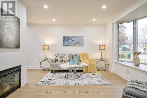 56 Blaisdale Road, Toronto, ON - Indoor Photo Showing Living Room With Fireplace