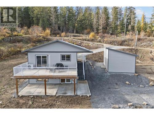 195 Twin Lakes Road, Enderby, BC - Outdoor With Deck Patio Veranda