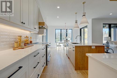 194 Timberwalk Trail, Middlesex Centre (Ilderton), ON - Indoor Photo Showing Kitchen With Upgraded Kitchen