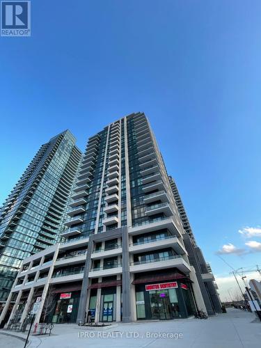 710 - 4085 Parkside Village Drive W, Mississauga, ON - Outdoor With Balcony With Facade