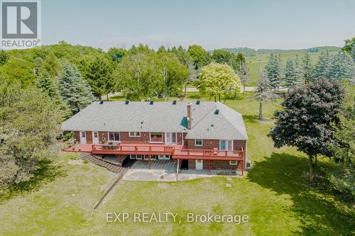 16786 Mount Wolfe Road, Caledon, ON - Outdoor With Deck Patio Veranda With View