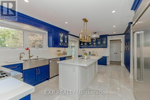 16786 Mount Wolfe Road, Caledon, ON - Indoor Photo Showing Kitchen With Double Sink