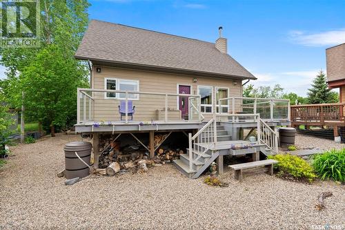 317 Cumming Avenue, Manitou Beach, SK - Outdoor With Deck Patio Veranda With Exterior