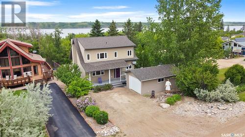 317 Cumming Avenue, Manitou Beach, SK - Outdoor With Body Of Water With Deck Patio Veranda