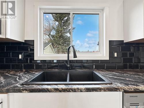 398 Okaneese Avenue S, Fort Qu'Appelle, SK - Indoor Photo Showing Kitchen With Double Sink