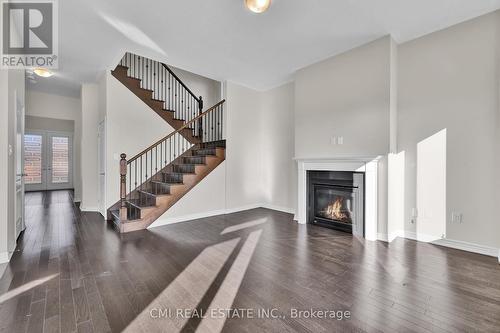 56 Pace Avenue, Brantford, ON - Indoor Photo Showing Living Room With Fireplace