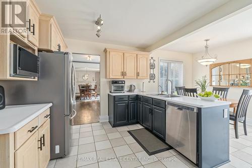 23 Hayleyvale Road, Caledon, ON - Indoor Photo Showing Kitchen With Double Sink