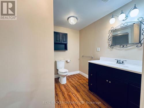 Bathroom (vanity/toilet) - Lower - 17 Bobolink Drive, Tillsonburg, ON - Indoor Photo Showing Bathroom