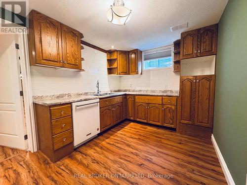 Unit Kitchen - Lower - 17 Bobolink Drive, Tillsonburg, ON - Indoor Photo Showing Kitchen