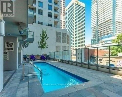 1902 - 21 Balmuto Street W, Toronto, ON - Outdoor With In Ground Pool With Facade