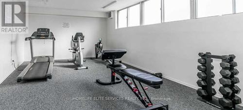 610 - 120 Dundalk Drive, Toronto, ON - Indoor Photo Showing Gym Room