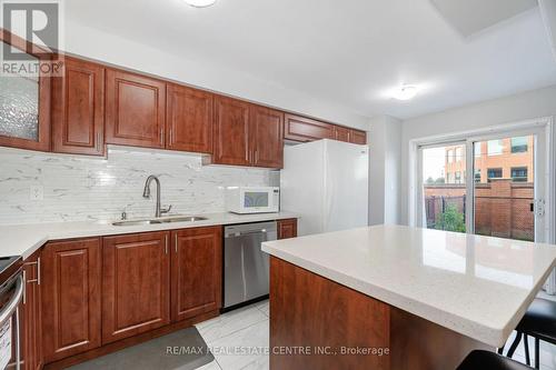 14 - 35 Malta Avenue, Brampton, ON - Indoor Photo Showing Kitchen With Double Sink