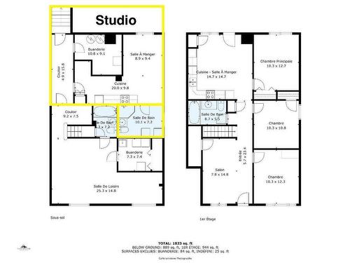 Plan (croquis) - 4497 Rue St-Zotique E., Montréal (Rosemont/La Petite-Patrie), QC - Other