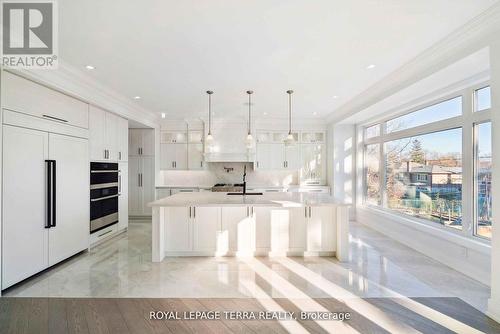 309 Ranee Avenue, Toronto, ON - Indoor Photo Showing Kitchen With Upgraded Kitchen