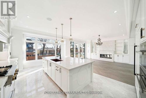 309 Ranee Avenue, Toronto, ON - Indoor Photo Showing Kitchen With Upgraded Kitchen