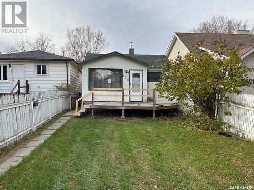 736 Garnet Street, Regina, SK - Outdoor With Deck Patio Veranda