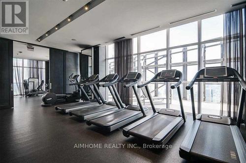 2804 - 1080 Bay Street, Toronto, ON - Indoor Photo Showing Gym Room