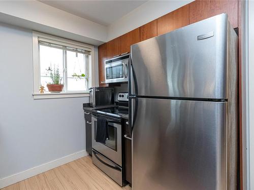 401-356 Gorge Rd East, Victoria, BC - Indoor Photo Showing Kitchen