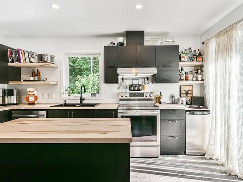 Cuisine - 989Z Rue Harit, Morin-Heights, QC - Indoor Photo Showing Kitchen With Double Sink