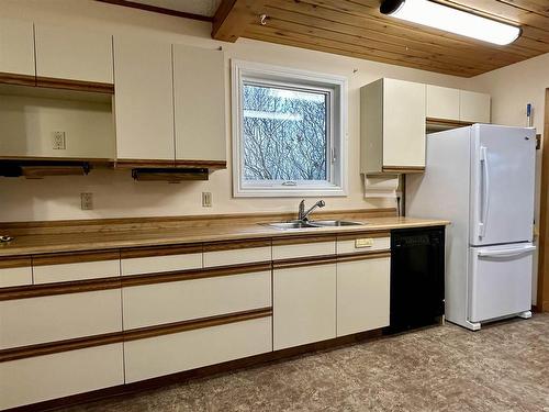 1011 Christie Avenue N, Fort Frances, ON - Indoor Photo Showing Kitchen With Double Sink