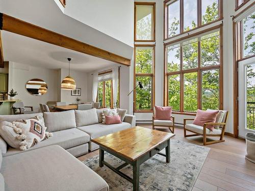 Salon - 6-165 Ch. De La Forêt, Mont-Tremblant, QC - Indoor Photo Showing Living Room