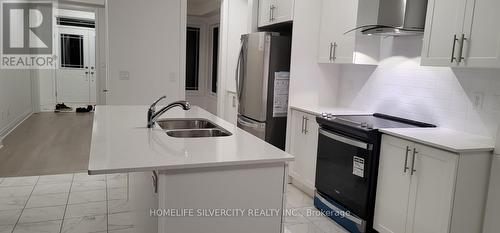 43 Concert Hill Way, East Gwillimbury, ON - Indoor Photo Showing Kitchen With Double Sink