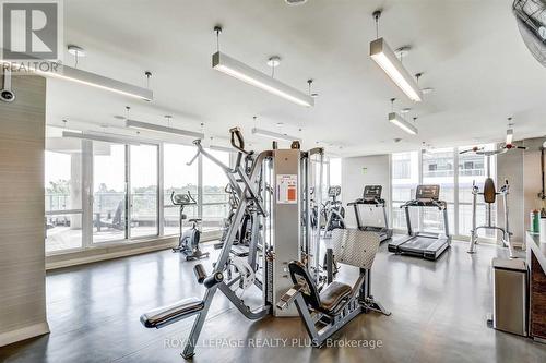 2601 - 59 Annie Craig Drive, Toronto, ON - Indoor Photo Showing Gym Room