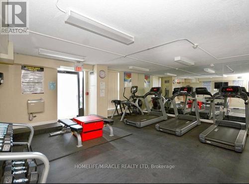 903 - 18 Knightsbridge Road, Brampton, ON - Indoor Photo Showing Gym Room