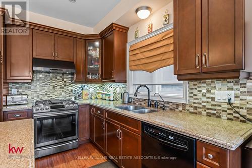 691 Robert Ferrie Drive, Kitchener, ON - Indoor Photo Showing Kitchen With Double Sink