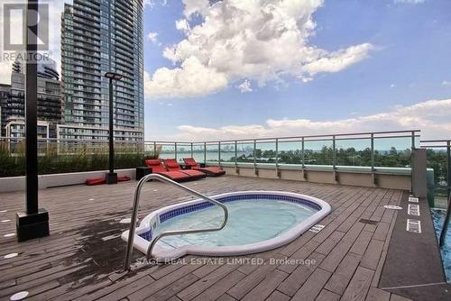 1203 - 33 Shore Breeze Drive, Toronto, ON - Outdoor With Deck Patio Veranda