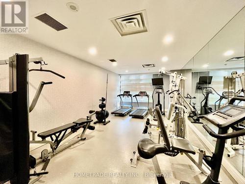 1111 - 28 Byng Avenue, Toronto, ON - Indoor Photo Showing Gym Room