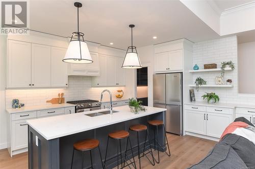 1824 Crown Isle Blvd, Courtenay, BC - Indoor Photo Showing Kitchen With Double Sink With Upgraded Kitchen