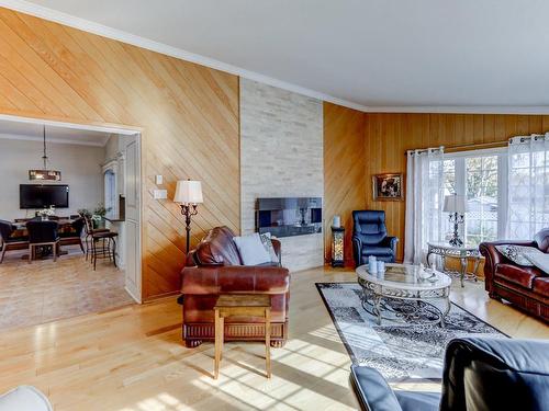 Salon - 1240 8E Rue, Saint-Jérôme, QC - Indoor Photo Showing Living Room With Fireplace