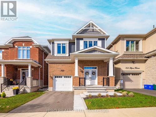 759 Aspen Terrace E, Milton, ON - Outdoor With Deck Patio Veranda With Facade