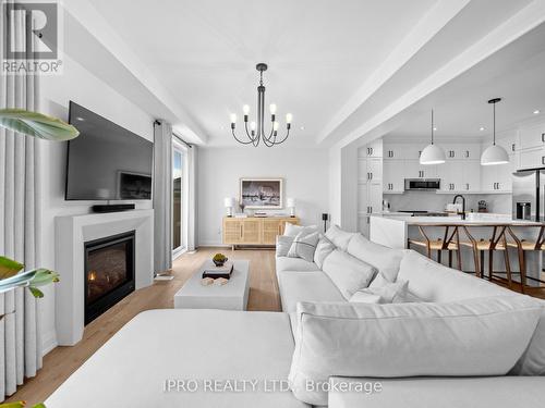 759 Aspen Terrace E, Milton, ON - Indoor Photo Showing Living Room With Fireplace