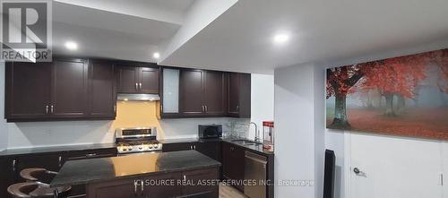 Bsmt - 26 Elbern Markell Drive, Brampton, ON - Indoor Photo Showing Kitchen With Double Sink