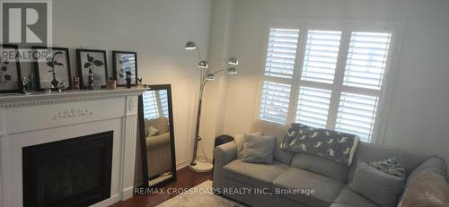 73 Eakin Mill Road, Markham, ON - Indoor Photo Showing Living Room With Fireplace