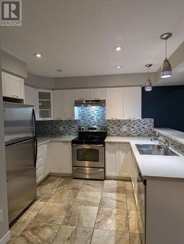 41 - 167 Arkell Road, Guelph, ON - Indoor Photo Showing Kitchen With Stainless Steel Kitchen With Double Sink With Upgraded Kitchen