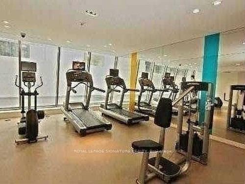 2301-832 Bay St, Toronto, ON - Indoor Photo Showing Gym Room