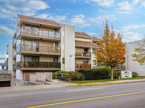 309-2757 Quadra St, Victoria, BC - Outdoor With Balcony With Facade