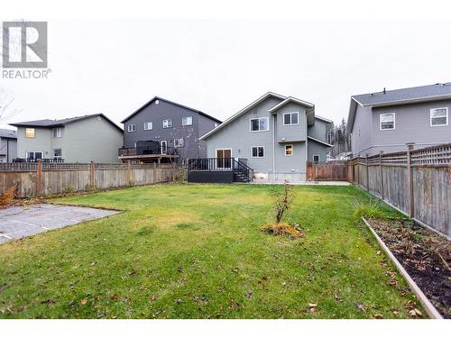 7576 Creekside Way, Prince George, BC - Outdoor With Deck Patio Veranda With Backyard