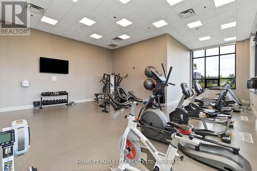 206 - 65 Via Rosedale Way, Brampton, ON - Indoor Photo Showing Gym Room