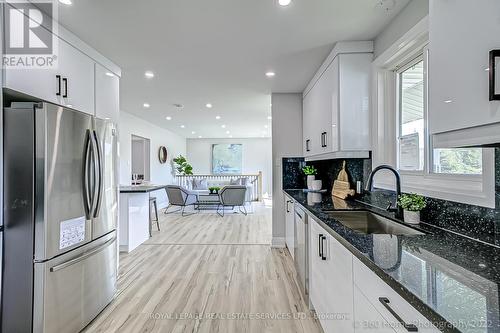 40 Ewing Street, Halton Hills, ON - Indoor Photo Showing Kitchen With Upgraded Kitchen