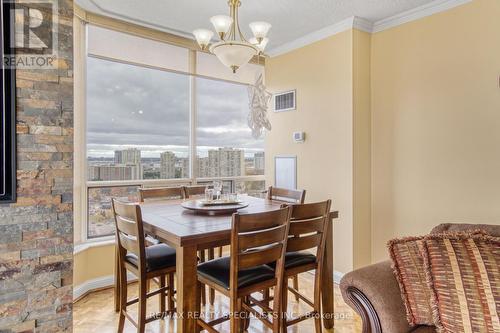 2410 - 22 Hanover Road, Brampton, ON - Indoor Photo Showing Dining Room