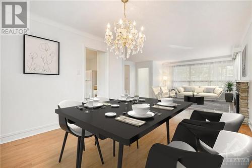 Virtually Staged - 2090 Prince Charles Road, Ottawa, ON - Indoor Photo Showing Dining Room