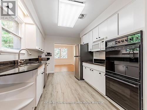 15 York Valley Crescent, Toronto, ON - Indoor Photo Showing Kitchen With Double Sink